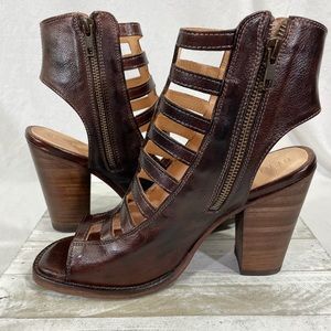 Bedstu Open Toe Gladiator Heels
